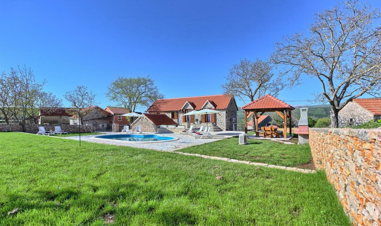 בית הארחה Biorine 	Dalmatia Stone House - Heated Pool מראה חיצוני תמונה