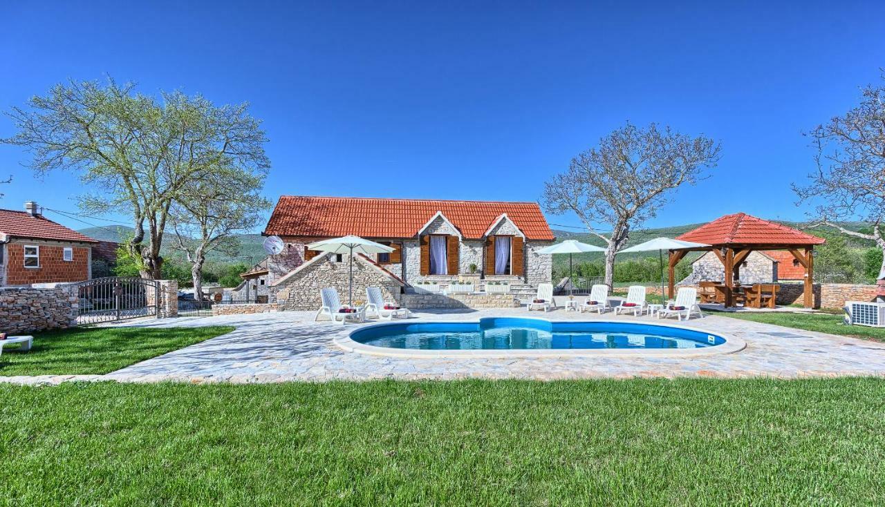 בית הארחה Biorine 	Dalmatia Stone House - Heated Pool מראה חיצוני תמונה