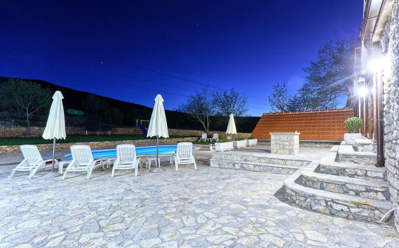 בית הארחה Biorine 	Dalmatia Stone House - Heated Pool מראה חיצוני תמונה