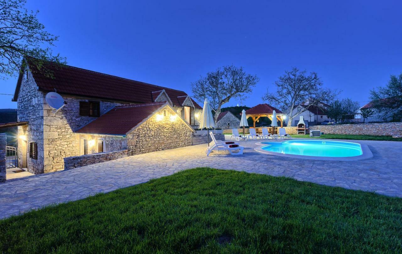 בית הארחה Biorine 	Dalmatia Stone House - Heated Pool מראה חיצוני תמונה