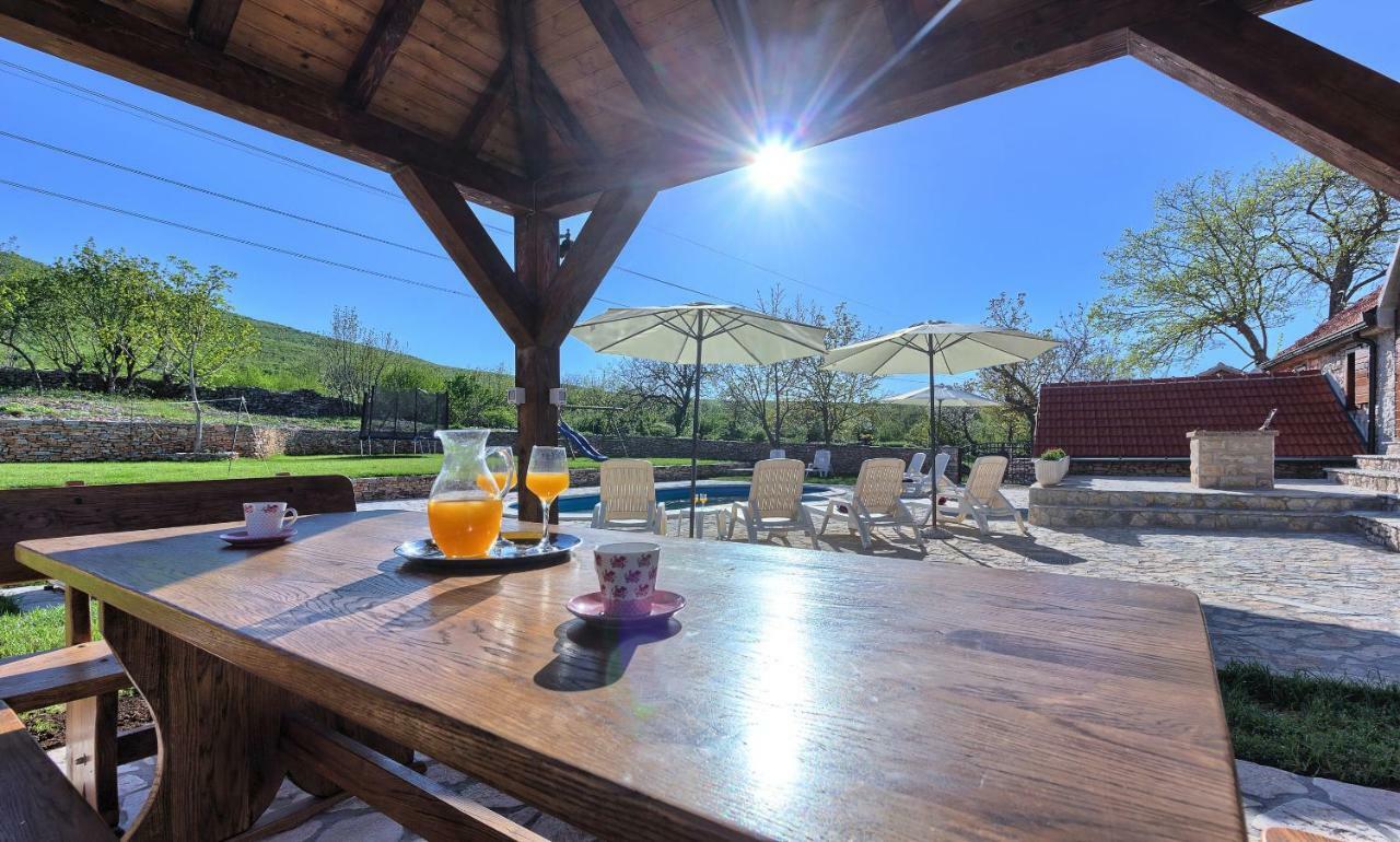 בית הארחה Biorine 	Dalmatia Stone House - Heated Pool מראה חיצוני תמונה