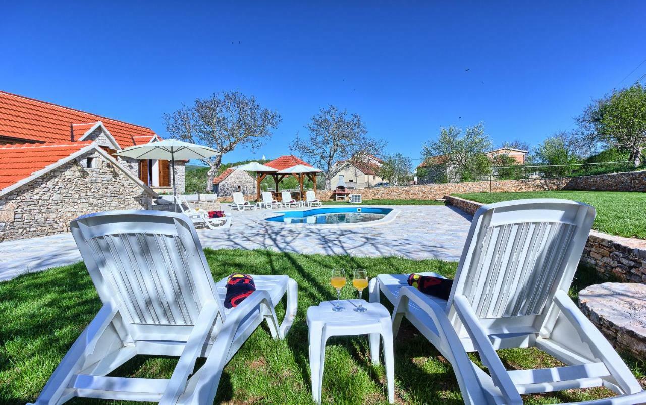 בית הארחה Biorine 	Dalmatia Stone House - Heated Pool מראה חיצוני תמונה