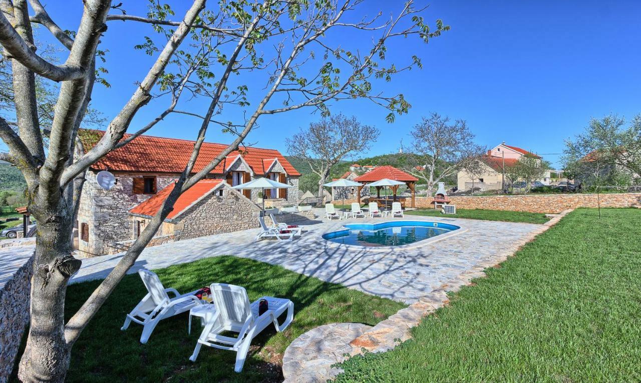 בית הארחה Biorine 	Dalmatia Stone House - Heated Pool מראה חיצוני תמונה