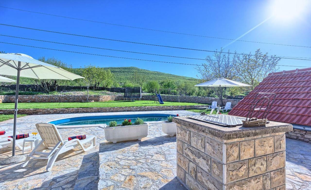 בית הארחה Biorine 	Dalmatia Stone House - Heated Pool מראה חיצוני תמונה