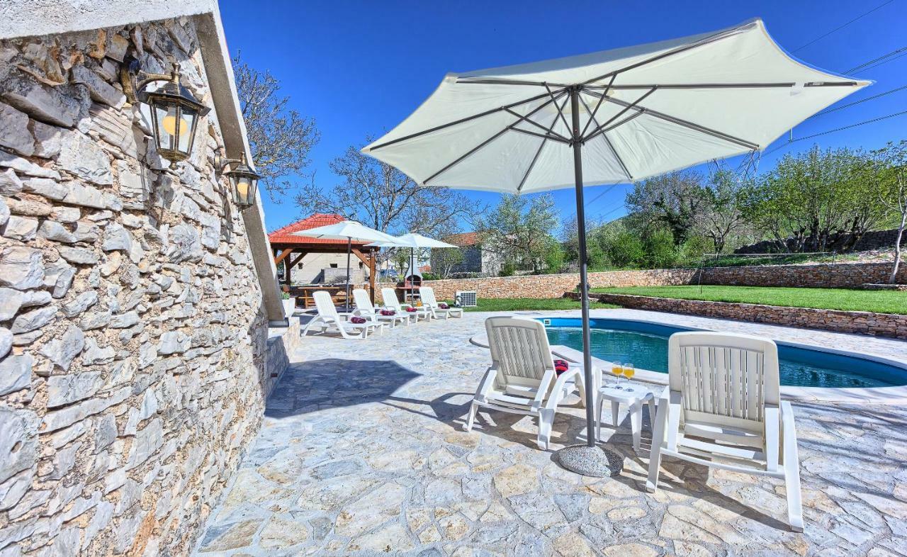 בית הארחה Biorine 	Dalmatia Stone House - Heated Pool מראה חיצוני תמונה