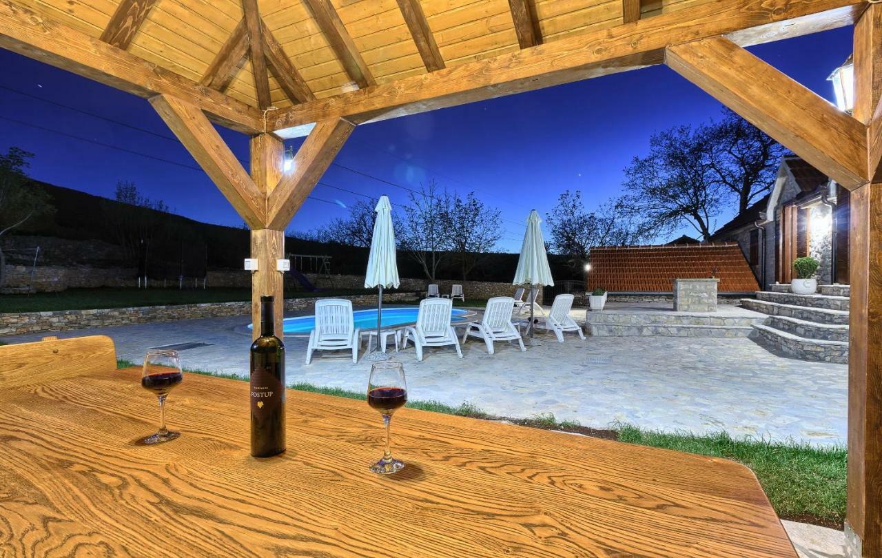 בית הארחה Biorine 	Dalmatia Stone House - Heated Pool מראה חיצוני תמונה