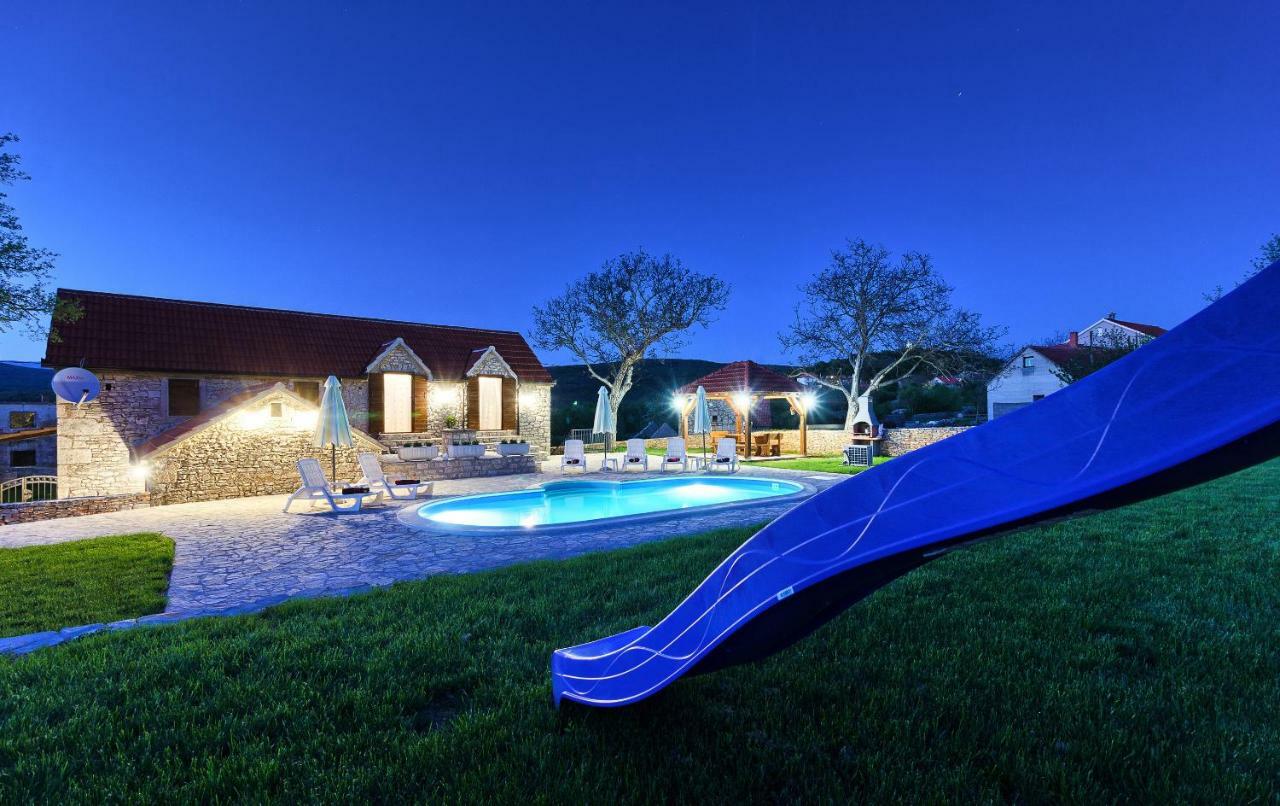 בית הארחה Biorine 	Dalmatia Stone House - Heated Pool מראה חיצוני תמונה