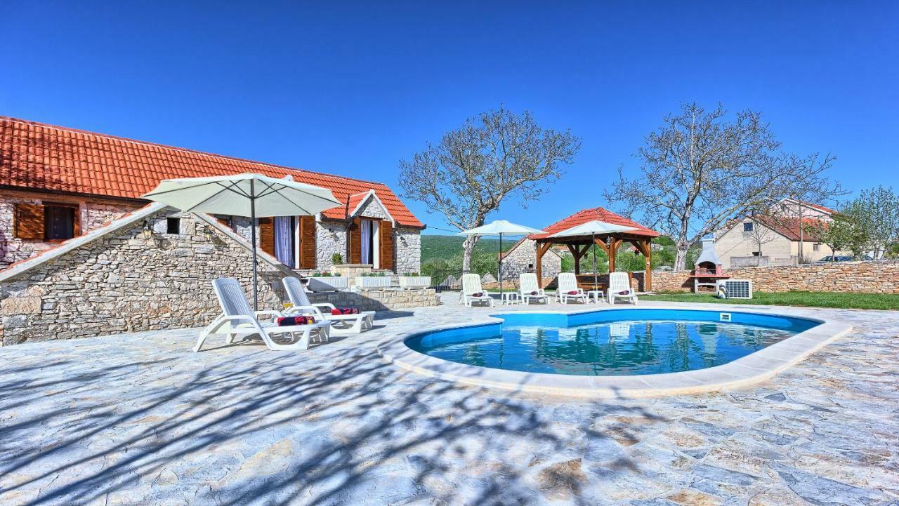 בית הארחה Biorine 	Dalmatia Stone House - Heated Pool מראה חיצוני תמונה