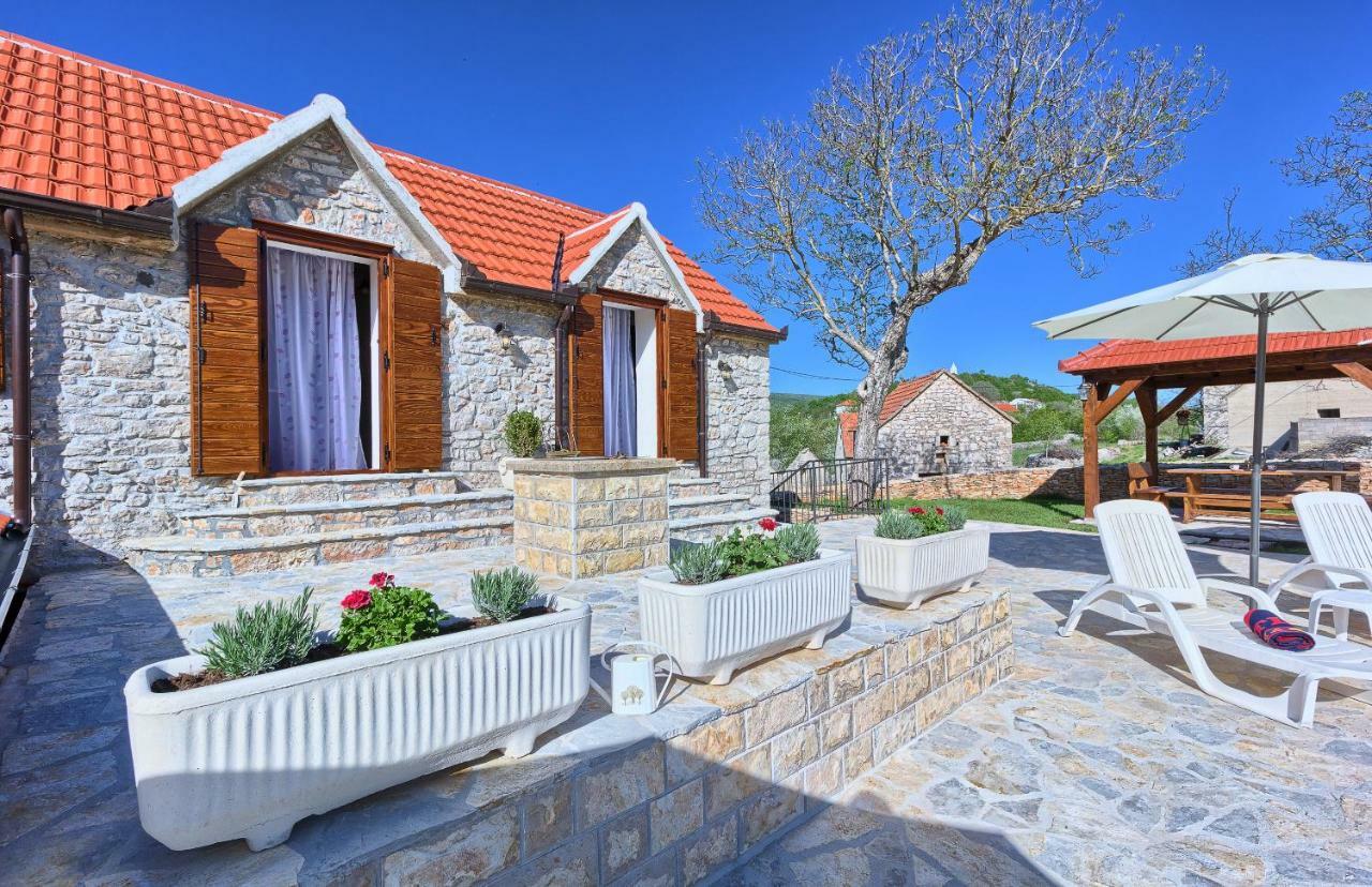 בית הארחה Biorine 	Dalmatia Stone House - Heated Pool מראה חיצוני תמונה